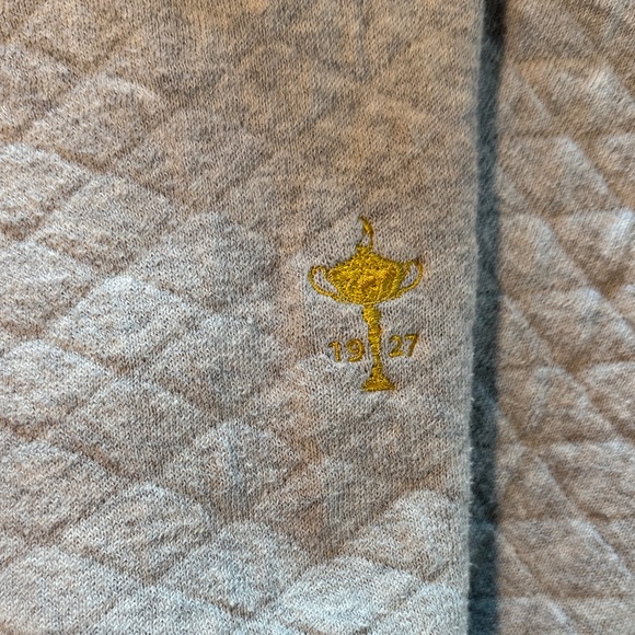 Holderness & Bourne Ward - XL - Gray Quilted Men's Sweater - Picture 3 of 3